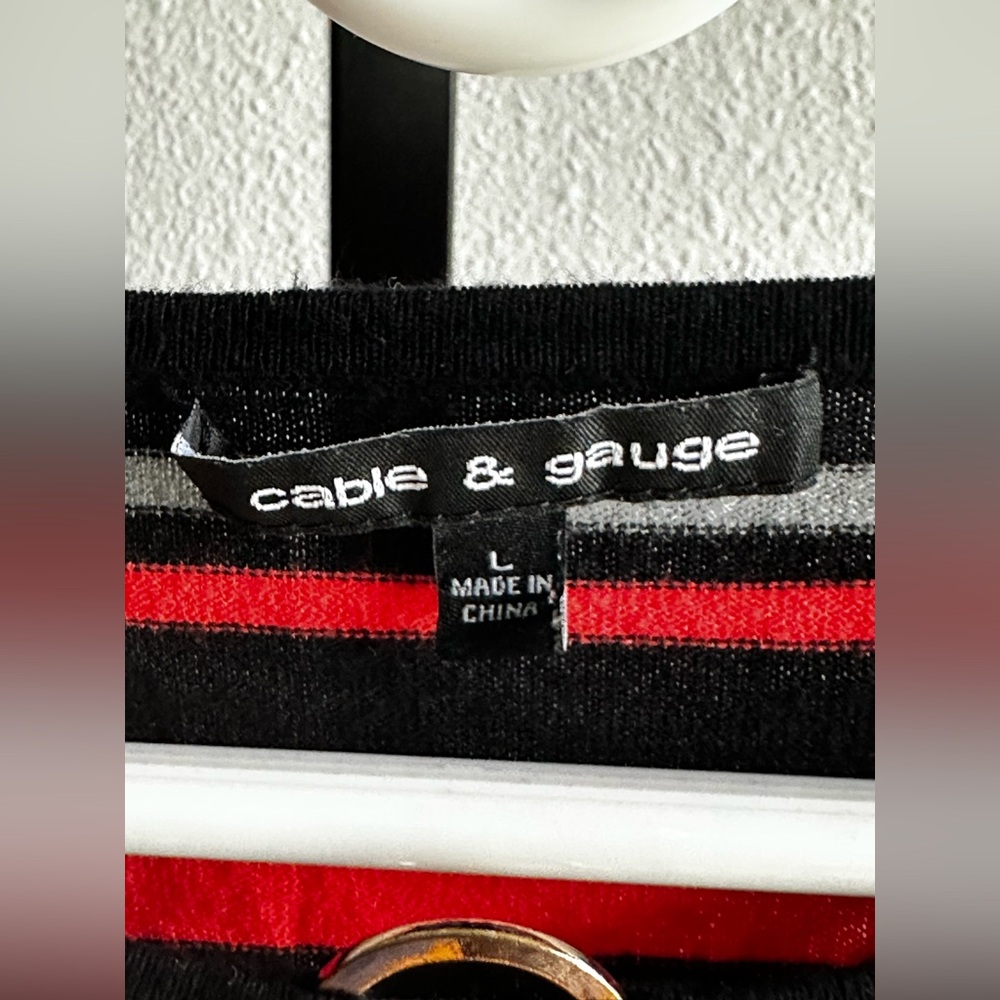 Cable and gauge size large top - Picture 3 of 4
